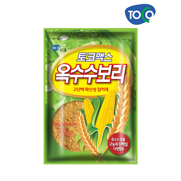 토코/ 옥수수보리 미끼 집어제 떡밥 글루텐-원피싱
